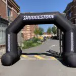 Arche gonflable Bridgestone