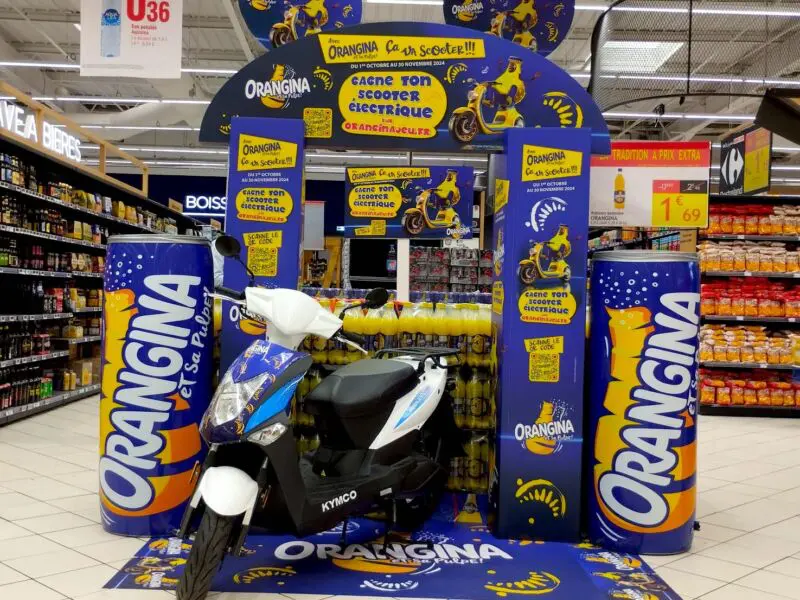 Air captif ou air pulsé pour votre structure gonflable ? canette orangina canette gonfalble orangina