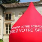 goutte de sang gonflable EFS