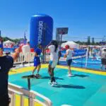 Mur d'escalade gonflable Decathlon