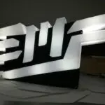 Structures gonflables géantes : Lettrage gonflable EMF