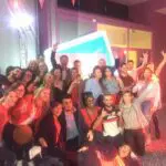 logo gonflable trophée