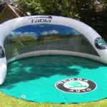 Arche car display gonflable Skoda : arche gonflable personnalisée