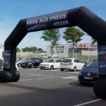 Arche gonflable publicitaire Bridgestone : arches gonflables publicitaires