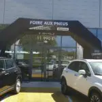Arche gonflable publicitaire Bridgestone : arches gonflables publicitaires