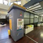 PLV gonflables - Poubelle gonflable Ville d'Asnières