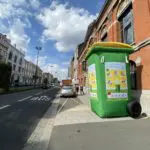 PLV gonflables - Poubelle gonflable Ville du Mans