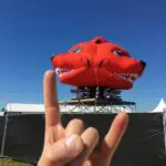 Mascotte gonflable géante Pitbull