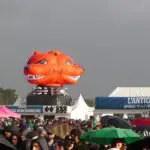 Mascotte gonflable géante Pitbull