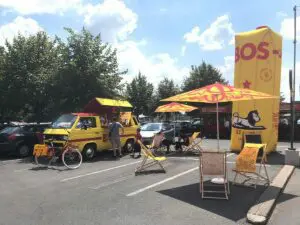 Photo AIRSYSTEMS FRANCE - BOUTEILLE GONFLABLE - BOS BRANDS - AIRSTYLE - PLV PRODUITS GONFLABLES