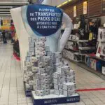 bouteille gonflable carafe gonflable brita : PLV gonflables