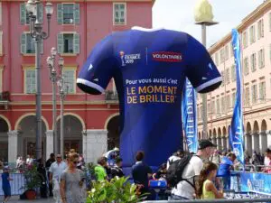 maillot de football gonflable géant : PLV gonflables géantes