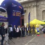 maillot de football gonflable géant : PLV gonflables géantes