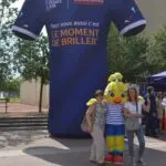 maillot de football gonflable géant : PLV gonflables géantes