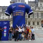 maillot de football gonflable géant : PLV gonflables géantes