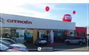 ballon gonflable : montgolfiere gonflable