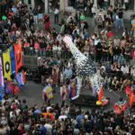 Girafe gonflable Parade Utopia