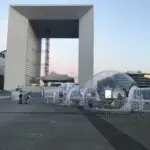 Bulles gonflables transparentes, Cristal - GRDF