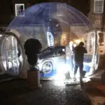 Bulle cristal gonflable Mercedes