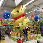 Mascotte gonflable - Lapins de pâques gonflables Lindt