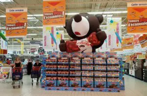 Oursons gonflables géants Cemoi : mascotte gonflable