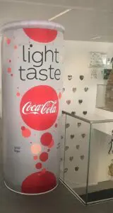 Canette gonflable Coca-Cola
