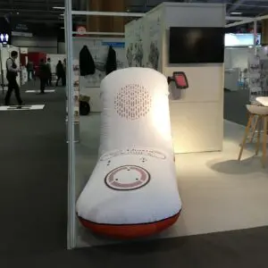 Structure gonflable salon professionnel AIRSYSTEMS AIRSTYLE Legrand Intervox gonflable 2x1.50m 2 scaled 1 Domotique gonflable Intervox