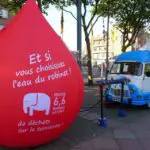 PLV gonflable : Goutte d'eau gonflable 3m