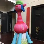 Mascotte gonflable Lagardère