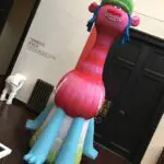 Mascotte gonflable Lagardère