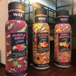 PLV bouteilles gonflables WAX