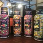 PLV bouteilles gonflables WAX