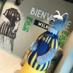 Chat gonflable Caou : mascotte gonflable