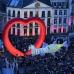 Cheval gonflable Lille 3000