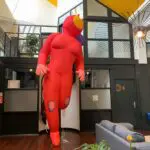 Mascotte gonflable cosmonaute Maddyness