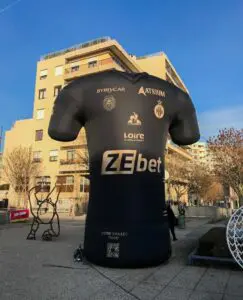 maillot gonflable football AS Saint Étienne