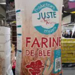 paquet de farine gonflable