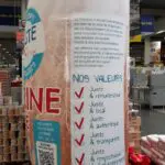 paquet de farine gonflable