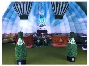 Photo AIRSYSTEMS FRANCE - STAND GONFLABLE - PERRIER - AIRSTYLE - STANDS GONFLABLES