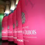 plv bouteilles gonflables champagne jeeper