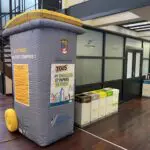 PLV gonflables - Poubelle gonflable Ville d'Asnières