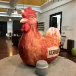 Mascotte gonflable Farmer's