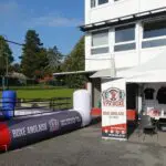 Ring de boxe gonflable VPX Boxe