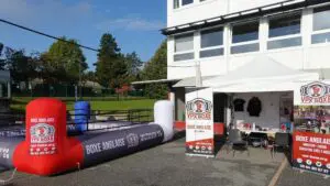 Ring de boxe gonflable VPX Boxe