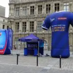 totem gonflable sur-mesure : totems et colonnes gonflables