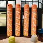Totems et colonnes gonflables -Totem gonflable publicitaire APEROL
