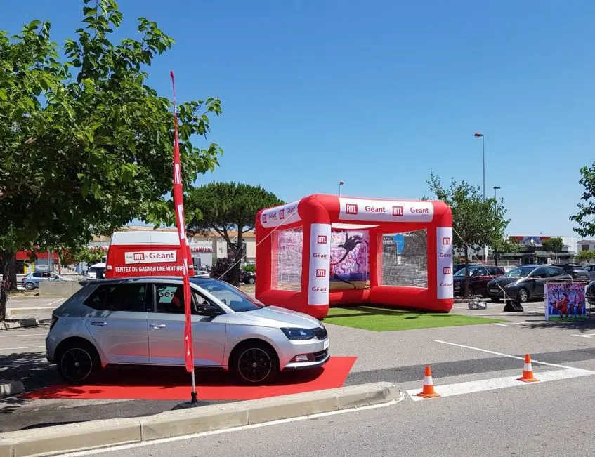 Inflatable sports structures AIRSYSTEMS AIRSTYLE Geant Casino But gonflable 5.10x3.70m 1 1 AIRSYSTEMS AIRSTYLE Geant Casino But gonflable 5.10x3.70m 1 1