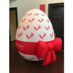 oeuf gonflable géant