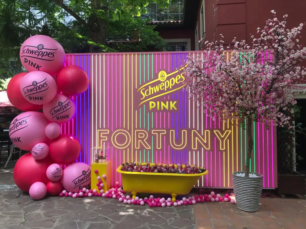 Ballons gonflables publicitaires schweppes 80cm 60cm 30cm airfactory