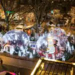 bulles de noel gonflables